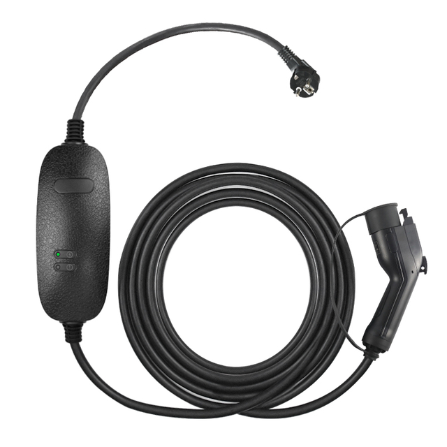 Tragbares EV-Ladegerät SAE J1772 Mode2-Type1 AC EV-Ladeanschlüsse 32A 250V