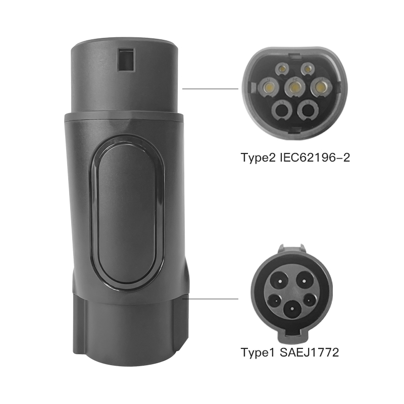 Typ1-Typ2 32A 250V AC EV-Anschlussadapter